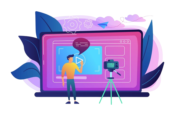 cloud hosting illustration
